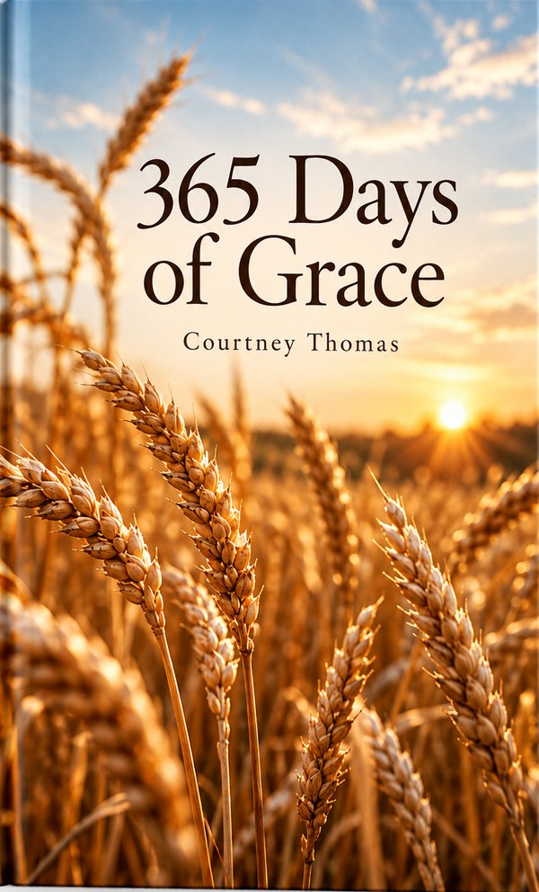 Cover of 365 Days of Grace by Courtney Thomas
